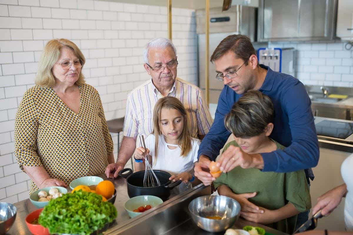 famille  intergénérationnel